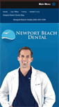 Mobile Screenshot of mynewportbeachdental.com